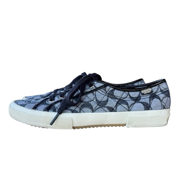 Coach Women's Kalyn Monogram Sneakers - Picture 3 of 10
